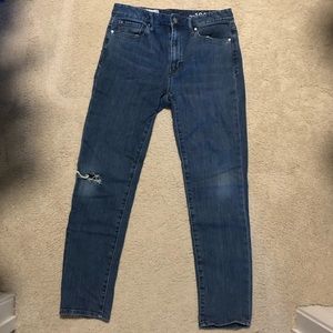Gap always skinny high rise jeans